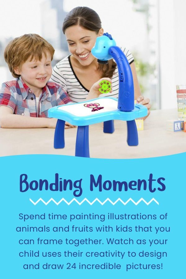 Projector Painting Set | LED Art Drawing Table for Kids - Educational & Creative Fun