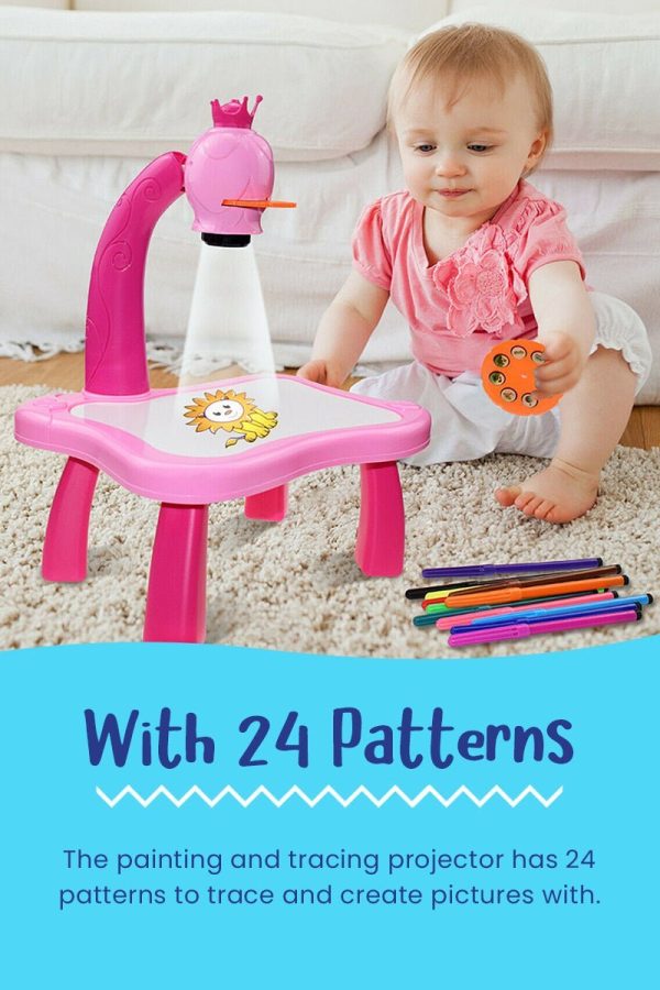 Projector Painting Set | LED Art Drawing Table for Kids - Educational & Creative Fun
