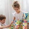 Wooden Building Blocks Castle | Creative Construction Toy for Kids - Durable & Educational
