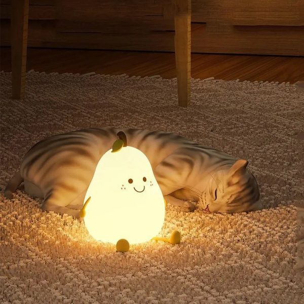 Night Light for kids - Baby pear soft light and cute