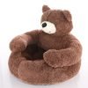 image 1 Soft Bear Bed for Pets - Cozy & Plush Sleeping Spot for Dogs & Cats with Adorable Design - Comfortable & Durable