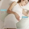Pregnancy Soft Pillow | Best Rated 3-in-1 Maternity Pillow for Sleeping & Relaxing - Ultimate Comfort & Support | Perfect Baby Shower Gift for Moms