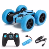 RC Stunt Car | 360° Rotating Double-Sided Stunt Vehicle with Cool LED Lights - Off-Road Drift Action Toy