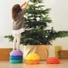 Sensory Stepping Stones | Rainbow set - Enhance Coordination & Imagination