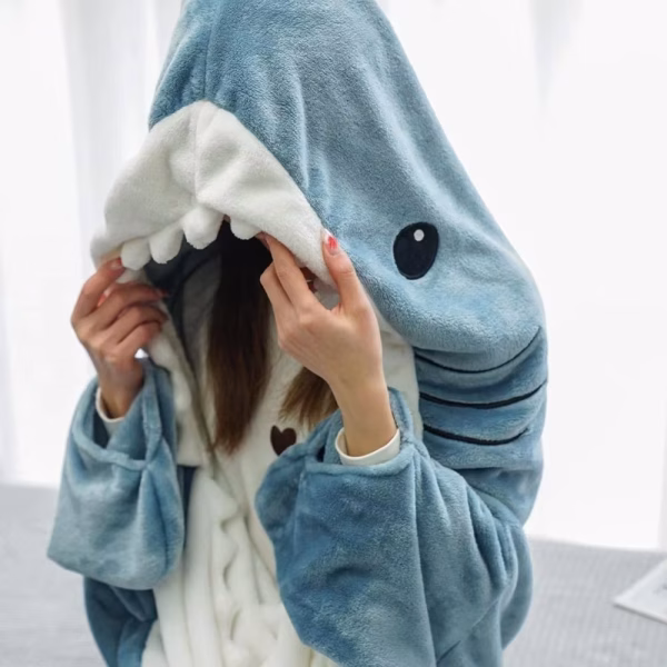 Super Soft Cozy Shark Blanket |  Sleep Bag for Adults and kids - Perfect Christmas Gift