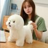 Realistic Stuffed Puppy – High-Quality Plush Toy for Kids