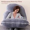 Pregnancy Pillow – C-Shaped Design for Better Sleep and Support for Expecting Moms