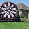 Giant Inflatable Soccer Darts Board Set - 16.5ft High Outdoor Game for Parties, Events & Backyard Fun