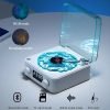 Bluetooth Vinyl Record Player with Retro Design and Built-in Speakers for Music Lovers and Home Decor