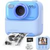 Dual-Lens Selfie Camera – 1080P HD Digital Camera for Kids with Instant Print & 32GB – Birthday & Christmas Gift