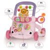 Multi-Function Baby Push Walker Toy - Early Learning Sit-Stand Activity Walker for Infants & Toddlers - Anti-Rollover Design