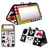 S464de639807e4ac09ece7daeaed3541dM.jpg Crinkle Cloth Book for Newborns - Sensory Tummy Time Mirror Toy for Infants 0-3 Months - Brain Development & Visual Stimulation