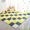 Interlocking Foam Baby Play Mat Puzzle Tiles - 12pcs Soft Floor Rugs for Kids' Playroom, 30x30x1cm - Safe Exercise Carpet