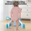 Multi-Function Baby Push Walker Toy - Early Learning Sit-Stand Activity Walker for Infants & Toddlers - Anti-Rollover Design