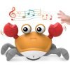 Interactive Musical Crawling Crab Toy for Toddlers - Induction Electric Pet Playmate for Kids - Perfect Christmas Gift