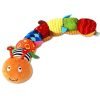 Musical Caterpillar Baby Rattle Plush Toy - Interactive Sensory Educational Gift for Newborns & Toddlers