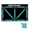 Football Training Mat | Skipping mat and Video Training Program