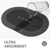 Bathroom Waterproof Floor Mat - Quick Drying & Absorbent Magic Mats with Rubber Backing
