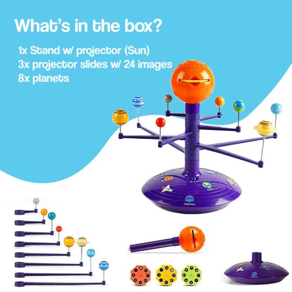 4119_8_1738140678.jpg Montessori Solar System Kit | Educational Projector with 24 Space Slides for Kids Ages 7+ | Inspires STEM Learning & Astronomy Exploration