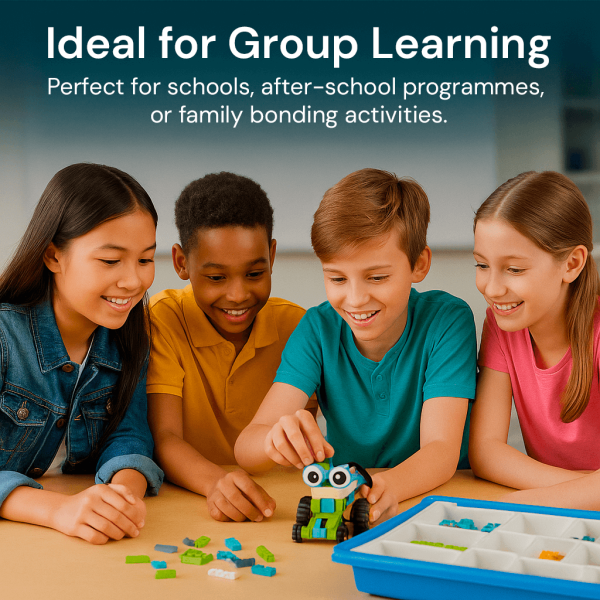 STEM Robotics Kit for Kids – Build Your Own Intelligent Robot