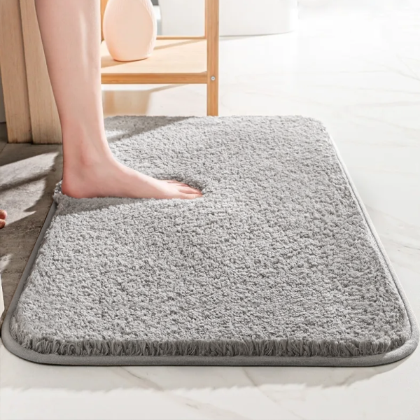 thick-square.png Super Thick Ultra-Plush Bathroom Rug | High-Density Microfiber, Non-Slip & Absorbent for Shower & Daily Use