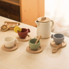 1all.png Kids' Pretend Tea Set | Includes Teapot & 4 Drinkable Silicone Cups for Imaginative Play and Social Interaction