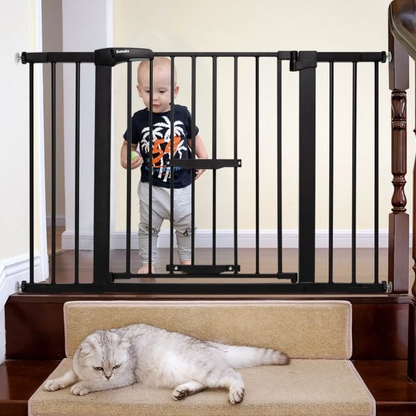 2-1-AM29-04.jpg CatPrivilege F7 | Expandable Baby and Pet Gate with Adjustable Cat Door