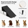 2-in-1 Convertible Wooden Dog Ramp & Step Stool | Anti-Slip, Sturdy Design for Senior & Short-Legged Breeds
