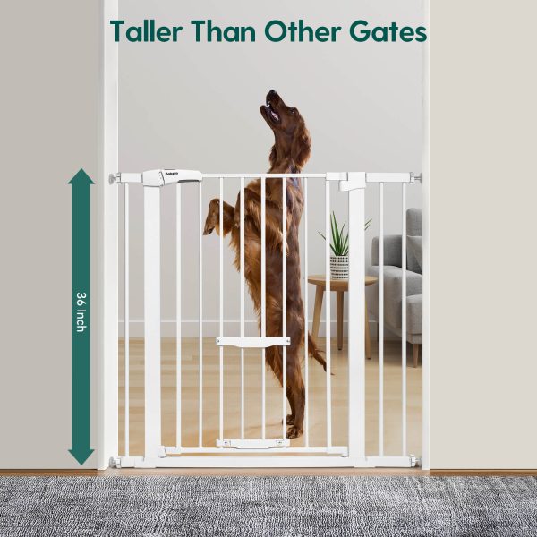 5-_-AM38.jpg CatPrivilege F7 | Expandable Baby and Pet Gate with Adjustable Cat Door