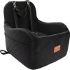 61acCArD0fL._AC_SL1500.jpg Dog Booster Car Seat | Memory Foam, Adjustable Safety Leashes & Easy to Clean for Small & Medium-Sized Dogs
