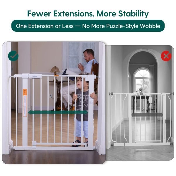 6_cb9d06b1-0d3e-4e1a-8731-5ff10b26c45a.jpg Pressure-Mounted Baby Gate | Extra-Wide Walk-Through, Double-Lock System & Ideal for Doorways and Stairs