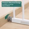 PressGuard P7 | Expandable Baby Gate for Stairs No Drill Pressure Mounted