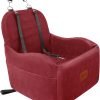 71BJkYHuYWL._AC_SL1500.jpg Dog Booster Car Seat | Memory Foam, Adjustable Safety Leashes & Easy to Clean for Small & Medium-Sized Dogs