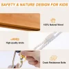 3-in-1 Wooden Swing Set for Backyard | Baby, Tree & Belt Swings | 330 LBS Capacity, Weather-Resistant