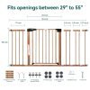 PressGuard P7 | Expandable Baby Gate for Stairs No Drill Pressure Mounted