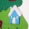 Christmas Tree | Durable Felt Fabric with 25 Ornaments for Creative Play and Skill Development for Kids 1+
