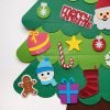 Christmas Tree | Durable Felt Fabric with 25 Ornaments for Creative Play and Skill Development for Kids 1+