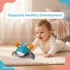 Crawling Crab Toy for Babies | Smart Infrared Sensors & Safe Non-Toxic Design for Tummy Time and Motor Skill Development