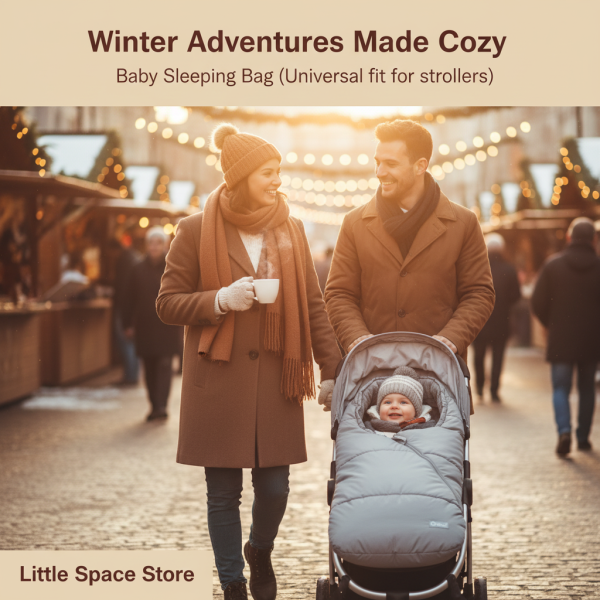 image_1761577670942_49ga3b Winter Windproof Baby Sleeping Bag | Waterproof, Extra Warm & Ideal for Cold Weather Outings