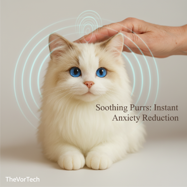 Interactive Robotic Cat | Gentle Motion, Purring & Ideal Companion for Seniors with Alzheimer's or Dementia