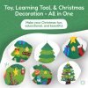 Christmas Tree | Durable Felt Fabric with 25 Ornaments for Creative Play and Skill Development for Kids 1+