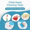 infographic-cleaning-set-1.jpg Cleaning Set | Eco-Friendly Wooden Tools for Kids Aged 3+ to Develop Responsibility and Motor Skills