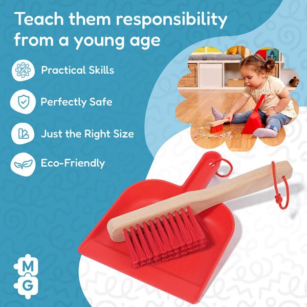 infographic-cleaning-set-3.jpg Cleaning Set | Eco-Friendly Wooden Tools for Kids Aged 3+ to Develop Responsibility and Motor Skills