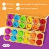 infographic-geometric-eggs-1.jpg Geometric Eggs | BPA-Free, Non-Toxic Educational Toy for Color Recognition and Fine Motor Skills Development