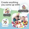 Magnetic Building Set | 36 Non-Toxic Pieces for Creative Learning and Constructive Play for Ages 3+