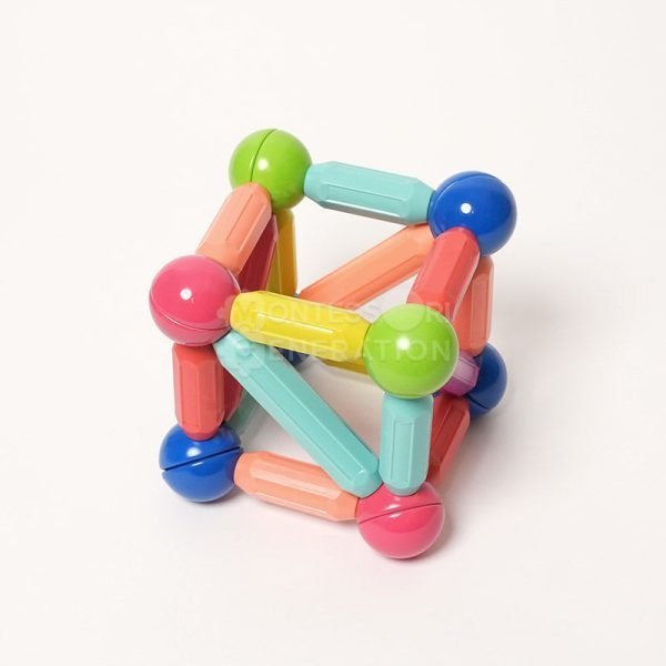 Magnetic Building Set | 36 Non-Toxic Pieces for Creative Learning and Constructive Play for Ages 3+