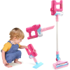 Realistic Toy Vacuum Cleaner | Interactive Lights & Sounds for Kids Aged 3-5, Encourages Role Play and Hands-On Learning
