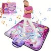 Interactive Dance Mat for Girls | Pink Musical Play Mat with Scoring Function