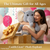 Giant Plush Elephant Appease Doll | Extra Large Soft Bed Pillow Cushion & Huggable Stuffed Animal up to 38.6 inches