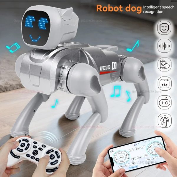 AI Smart Robot Dog | Interactive Programmable Pet for Kids & Adults | STEM Learning Toy